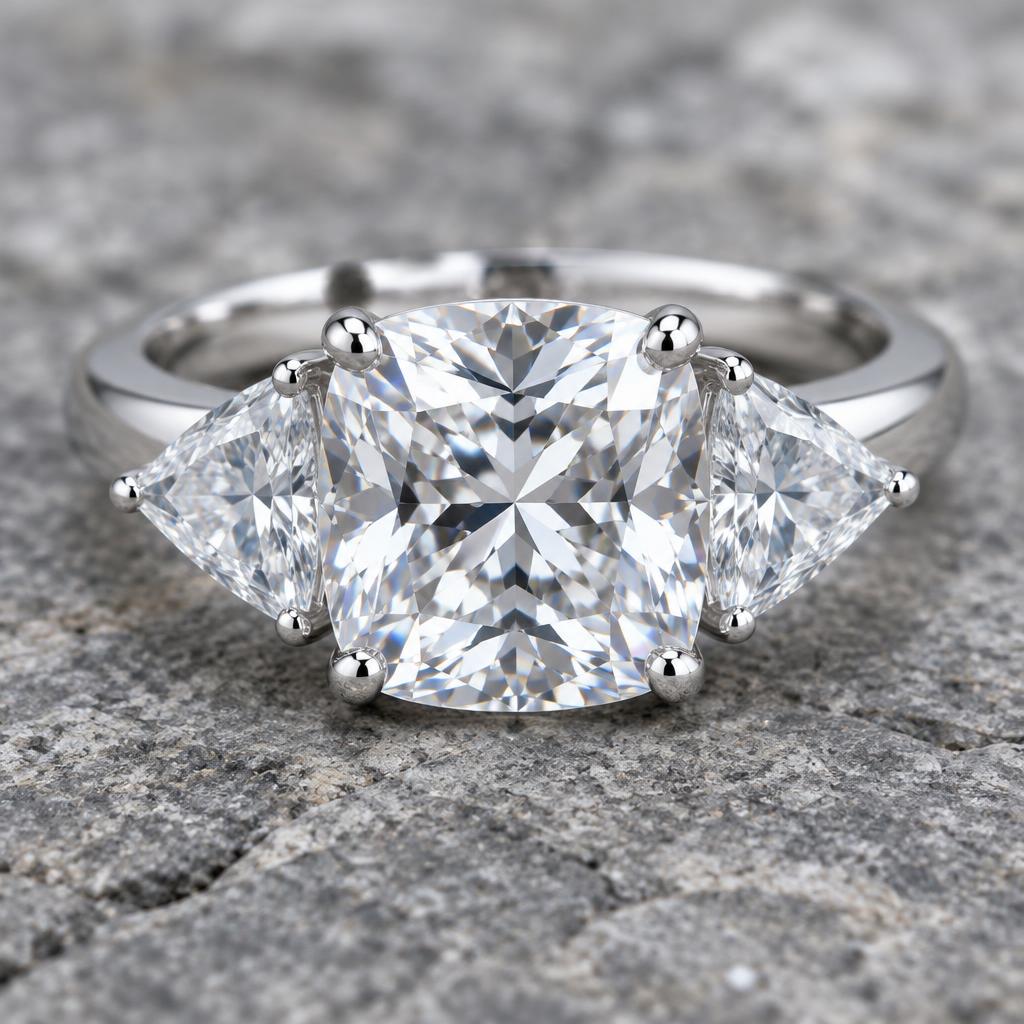 Clear Crystal CZ S925 Ring